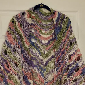 Handmade Knitted Shaw